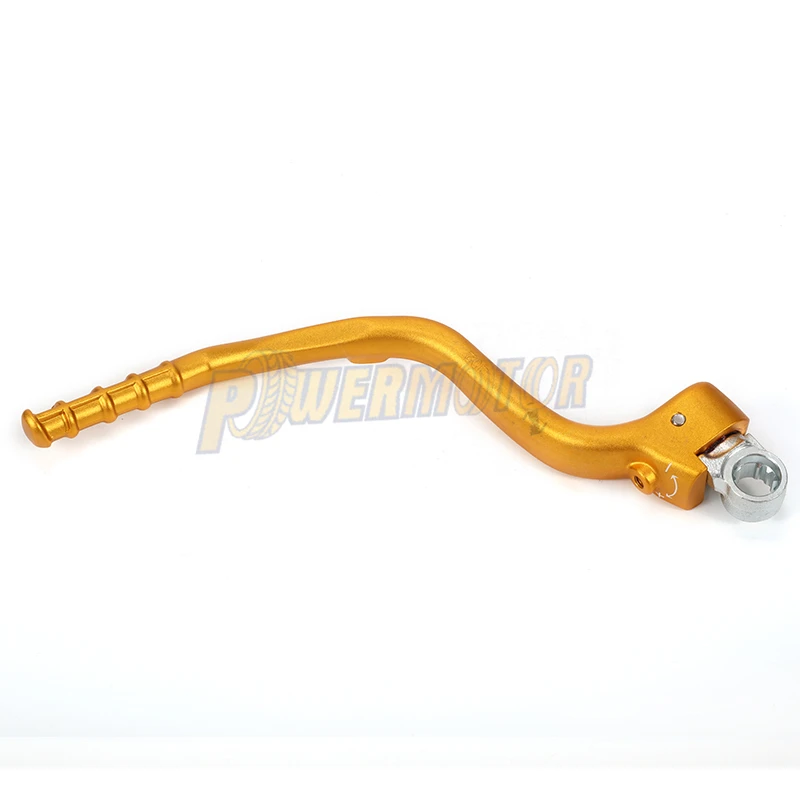 PowerMotor Aluminum CNC Forged Lever Pedal Arm Kick Start For SUZUKI RMZ450 RMZ 450 2008 2009 2010 2011-2016 Motocross Dirt Bike