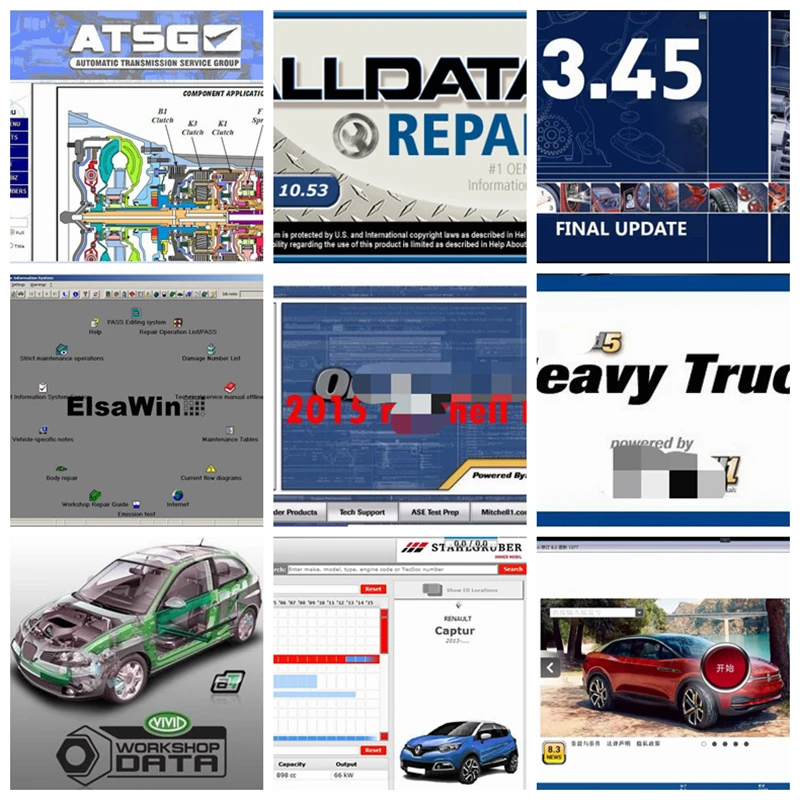 PROD 1005003413571978 Alldata Car Repair Software 2021 Hot Sale
Mit.chell Vivid Workshop Data ElsaWin 6 ET.K./A Atsg 1TB HDD all data
Auto Data 3.45