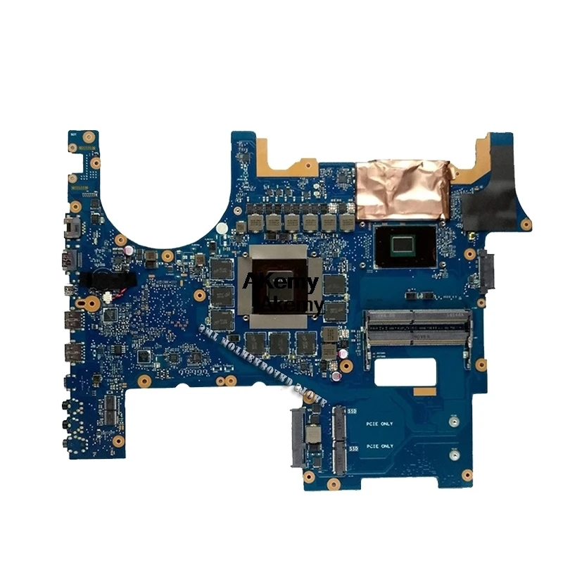 G752VSK Laptop motherboard for ASUS ROG G752VSK original mainboard CM236 I7-7700HQ GTX1070-8G