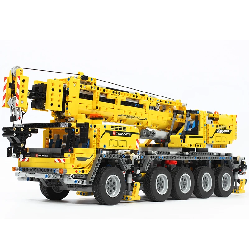 20004 Technic серия двигатель мощность мобильный кран Mk II модель 2667 шт строительные блоки кирпичи наборы подарки игрушки 42009