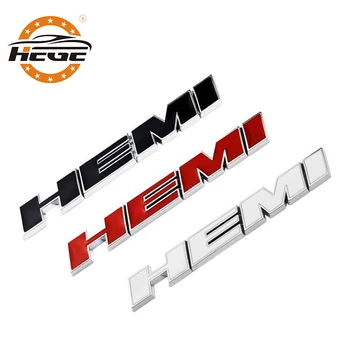 

Car 3D metal Decal sticker for Jeep Grand Cherokee Dodge challenger Ram 1500 2500 HEMI Logo Car Trunk Emblem Badge body stickers