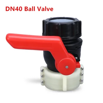 

High quality DN40 Ball Valve for Chemical IBC tank Garden water barrel connection Acid and alkali resistance
