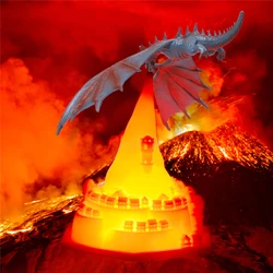 Lampe Led impression 3D représentant le Dragon en équilibre dynamique, luminaire créatif et spécial, idéal comme cadeau, idéal pour une Table de nuit 