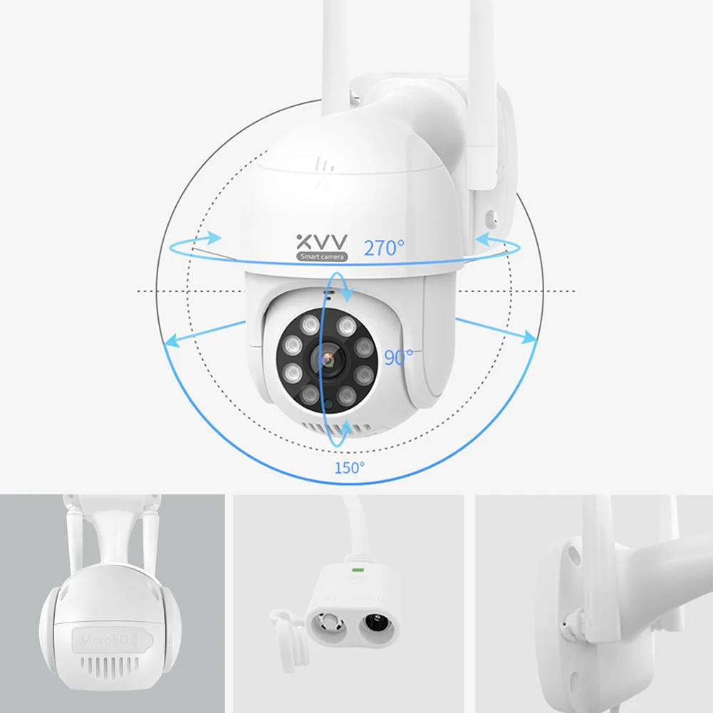 Surveillance Camera Xiaomi Xiaovv Outdoor Ptz Camera Xiaovv Home