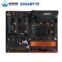 Оригинальная б/у настольная Материнская плата Gigabyte GA-AORUS Z270X-Gaming K5 Z270 LGA 1151 Core i7/i5/i3/Pentium/Celeron DDR4 64GB ATX