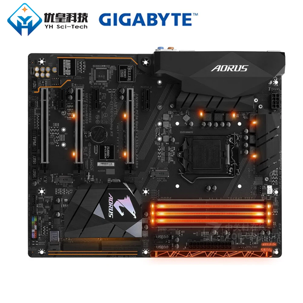 

Original Used Desktop Motherboard Gigabyte GA-AORUS Z270X-Gaming K5 Z270 LGA 1151 Core i7/i5/i3/Pentium/Celeron DDR4 64GB ATX