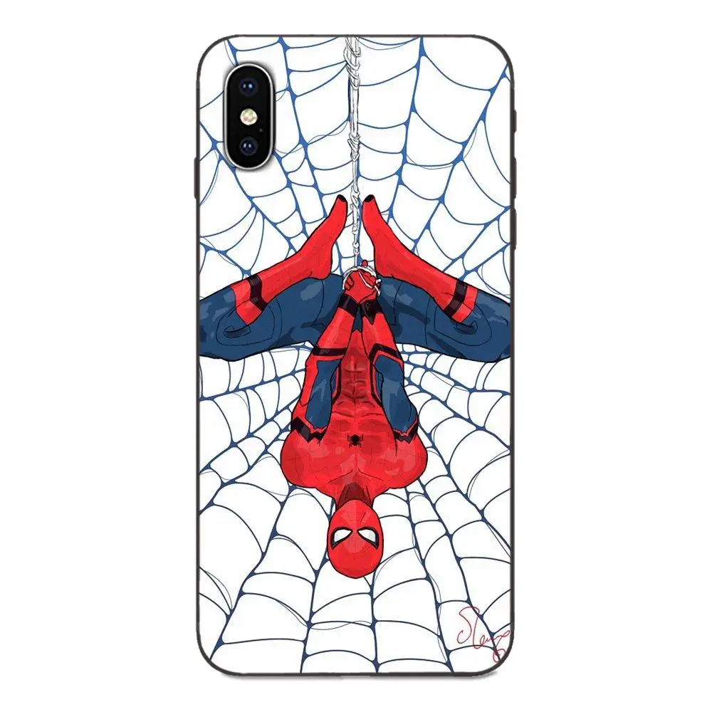 Комиксов Marvel Человек-паук возвращение на родину для huawei Y3 Y5 II Y6 Y7 Y9 nova 2 плюс 2S 3i 4 4e Lite Plus Prime - Цвет: as picture