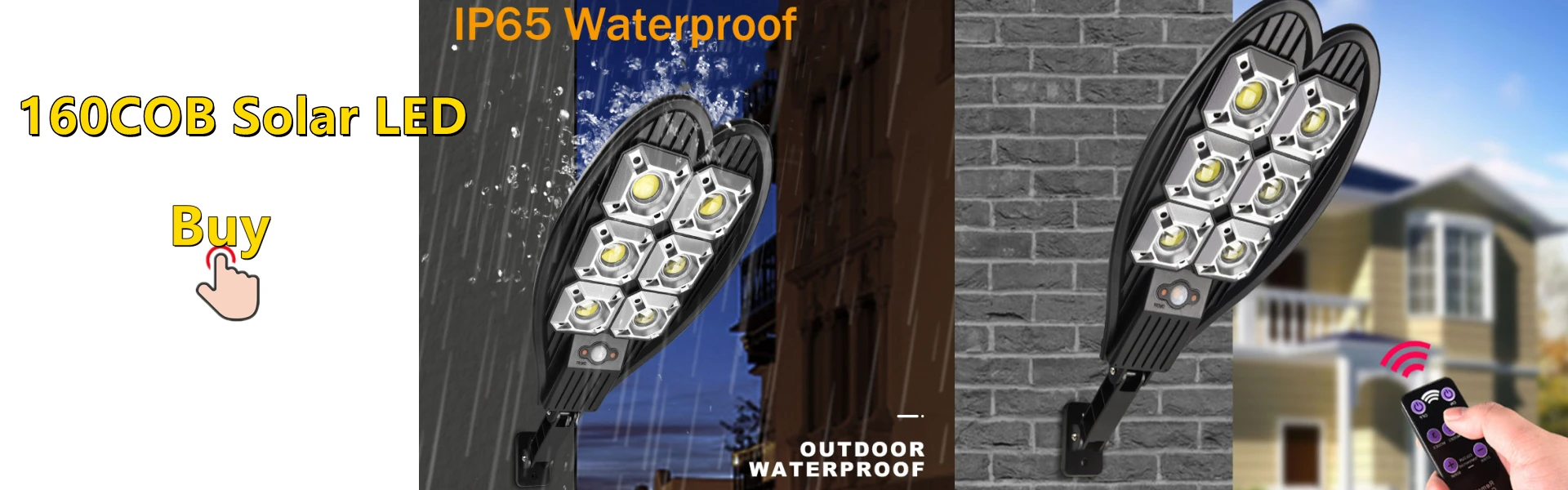 500 watts LED Solar Light Outdoor Solar Lamp Powered Sunlight Waterproof PIR Motion Sensor Street Light for Garden Decoration
