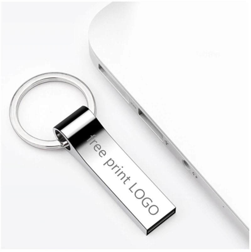 Флешка 64 Гб водонепроницаемый USB 2,0 Металлический Высокоскоростной 128 ГБ флеш-накопитель 16 ГБ 8 ГБ 4 ГБ USB флеш-накопитель 32 Гб usb флешка Бесплатный Пользовательский логотип