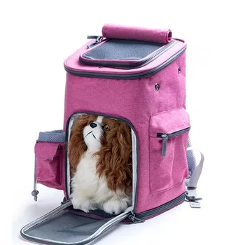 

Folding Pet Carry Bag Nylon Breathable Mesh Cat Carriers Outside Portable Dog Carrying Capsule Tote Shoulder Handbag for Cat Dog