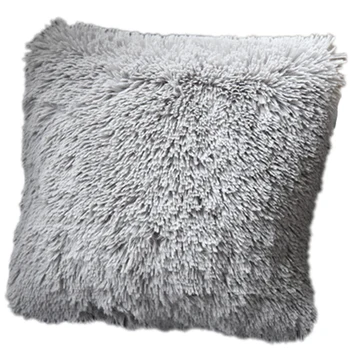 

Home Decoration Luxury Series Sofa Bed Chair Car Single Super Soft Artificial Fur Throw Pillowcase Cushion Cover