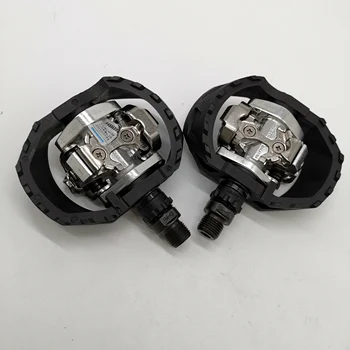

Shimano Mountain Bike SPD Pedals PD-M424 MTB Bike Off-Road Sport Clipless 9/16" Pedals with SM-SH51 Cleats Bicycle Parts
