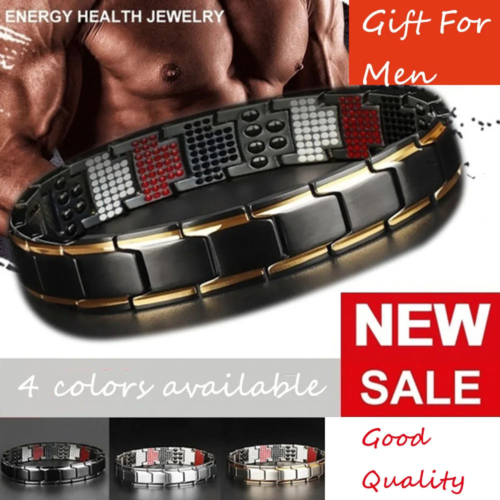 Adjustable Bracelets Sleep-Better-Accessories Gifts Magnetic Health-Energy Fashion Men