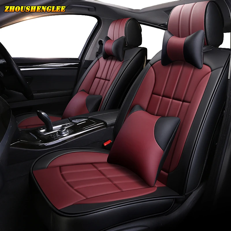 Новинка роскошные кожаные чехлы на автомобильные сиденья для volvo 850 c30 c70 s40 s60 s80 v40