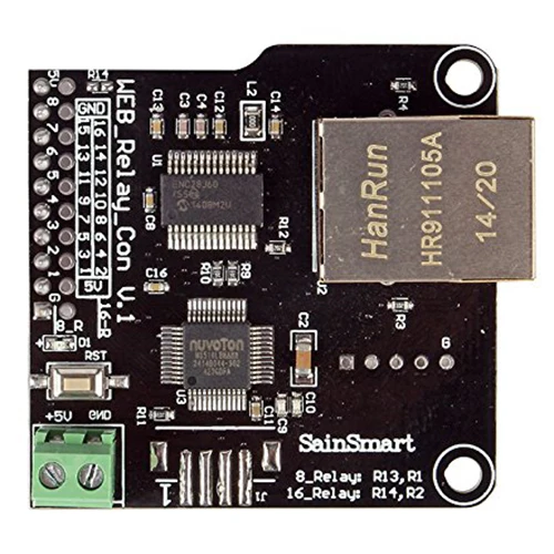 

Network Web Server 16 Channels Relay Ethernet Controller Module