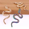 2pcs 23*53mm Snake Charms 4colors Pendants for Necklace Bracelet Jewelry Making DIY Handmade 1