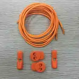 orange Модные шнурки без галстука фиксирующий башмак шнурки эластичные шнурки для шнурков для бега/триатлона/спорта фитнеса - Цвет: orange