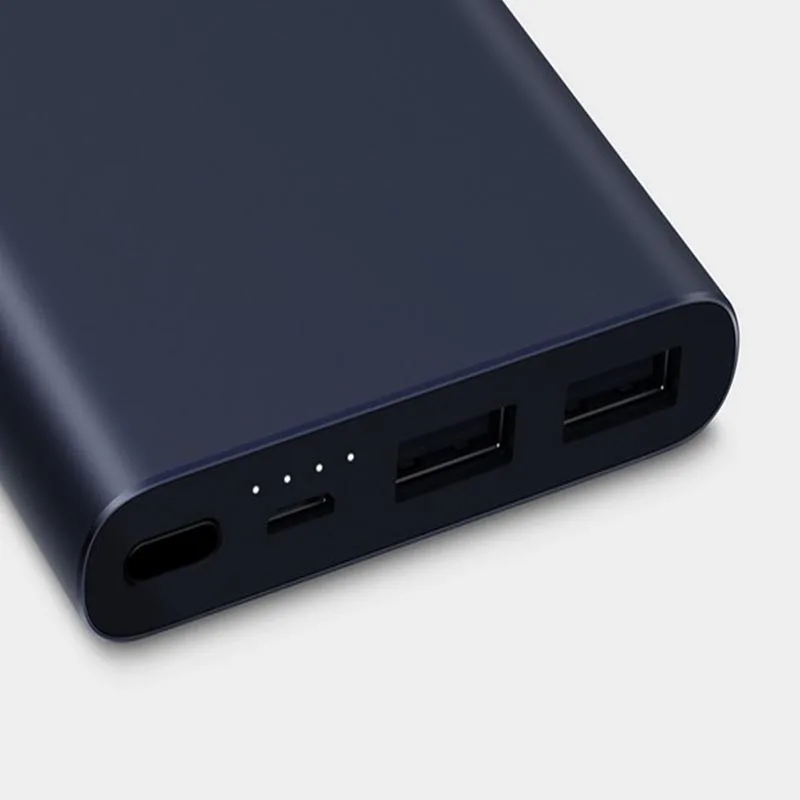 Xiaomi Mi внешний аккумулятор 2, 10000 мА/ч, портативный внешний аккумулятор, быстрая зарядка, внешний аккумулятор, двойной USB выход для телефона, внешний аккумулятор