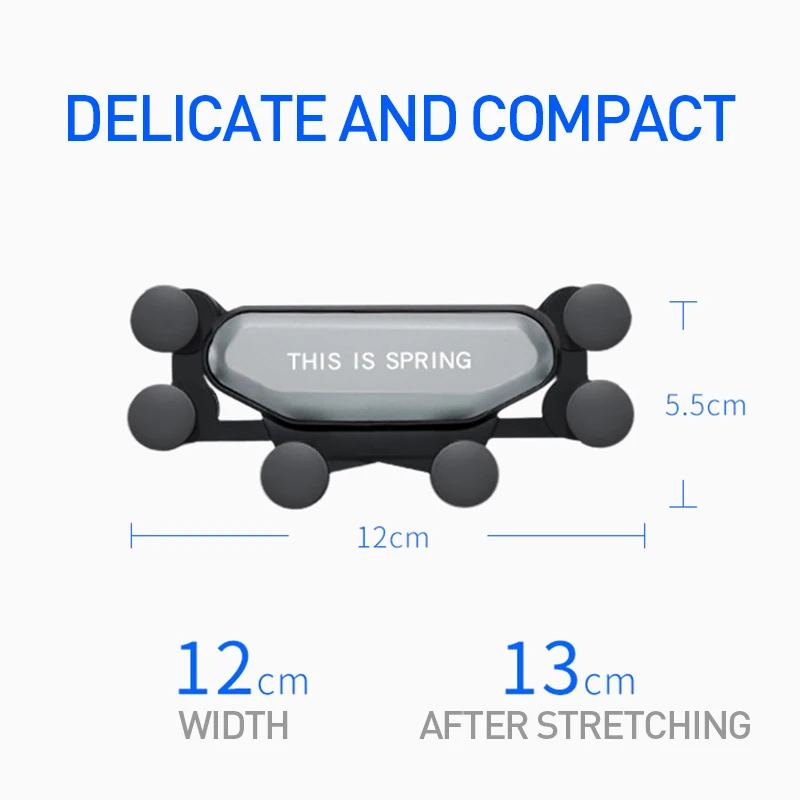 Автомобильный держатель для телефона с креплением на вентиляционное отверстие, универсальный автомобильный держатель без магнита, подставка для мобильного телефона, подставка для Iphone, samsung