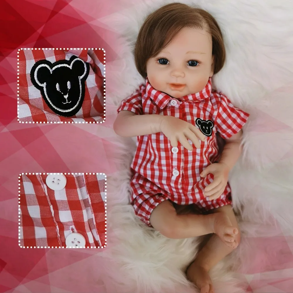 Детские куклы 20 дюймов OtardDolls, силиконовая кукла для новорожденных, кукла для младенцев, мультяшный подарок, Реалистичная кукла Boneca Bebe, кукла-реборн для девочек, игрушки