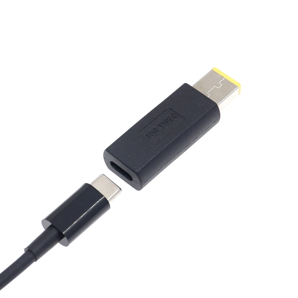 Адаптер питания с USB 3 1 типа C мама на квадратный разъем постоянного тока 11 мм X 4 5