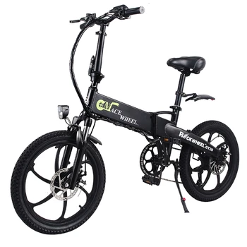 

Europe & Russia Stock 20inch Electric bike 48V Lithium Battery Aluminum Alloy Folding electric Bicycle 350W Powerful
