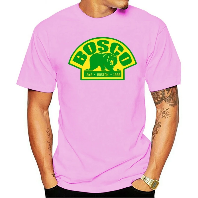 

2020 Leisure Fashion 100% cotton O-neck T-shirt masculinas bosco a moda topos de algodÃ£o
