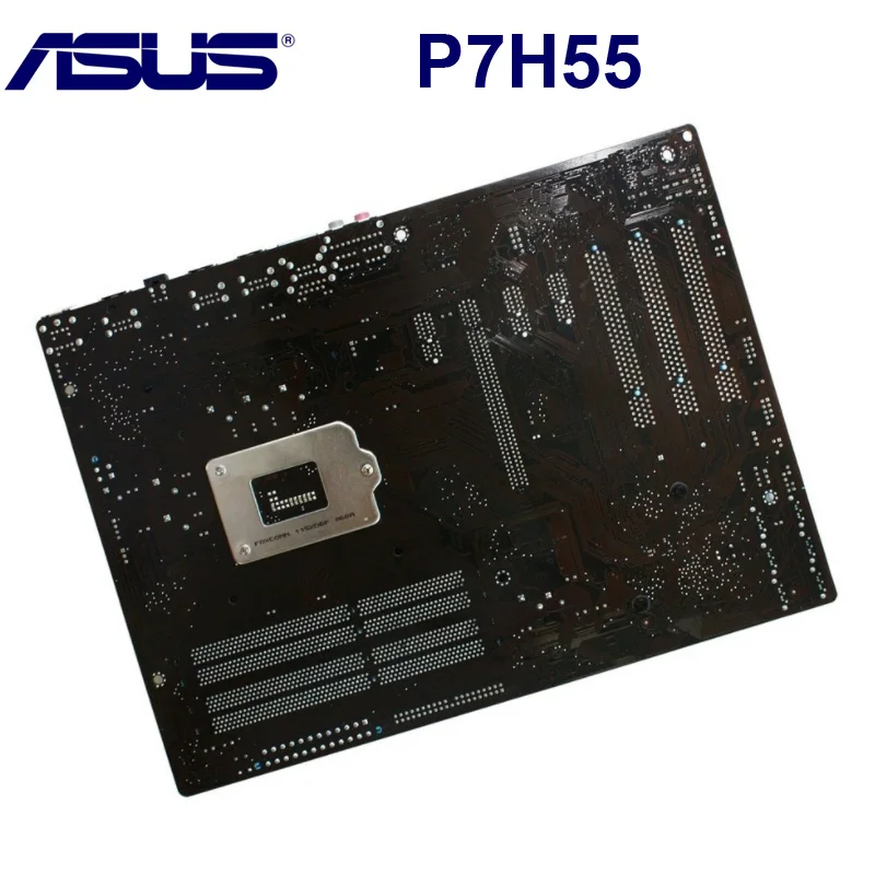 LGA 1156 Asus P7H55 настольная материнская плата H55 Socket LGA 1156 i3 i5 i7 DDR3 16G H55 ATX UEFI биос оригинальная б/у материнская плата