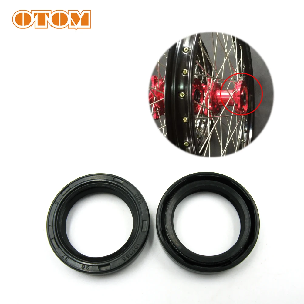 

OTOM Motocycle Wheel Hub Oil Seal CNC Machining For HONDA CRF150R CRF250R CRF250X CRF450R CRF450X
