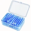 Cepillo Interdental de limpieza entre dientes, 60 Uds., 0,6-1,5mm, herramienta dental para Cuidado oral, ortodoncia con forma de I ► Foto 2/6