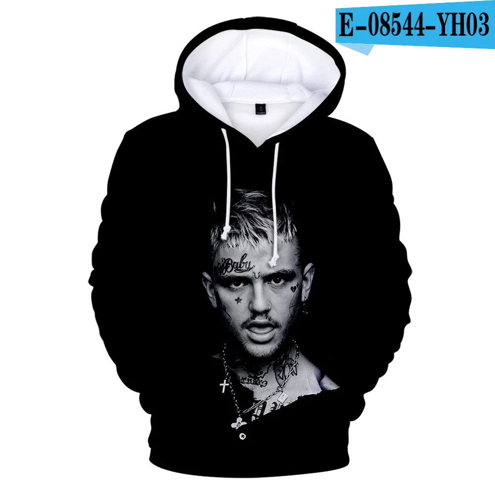 Прямая поставка, Lil, толстовки с капюшоном, свитшоты, Hell Boy Lil. Peep, Мужской пуловер с капюшоном для мужчин и женщин, осенне-зимняя толстовка с капюшоном для малышей - Цвет: 3D