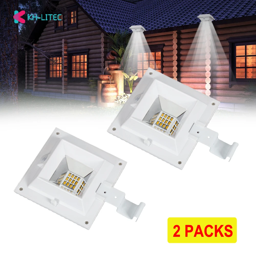 2PCS 12 LED Motion Sensor Solar Powered Gutter Light Outdoor Garden Yard Wall Fence Lamp Outdoor Lighting Street Solar Lights 2pcs lot new originai icm 20602 icm20602 162 lga 16 6 axis motion sensor module gyroscope