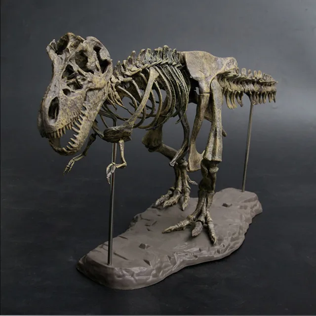 4D Animal Model Toys Simulation Large Dinosaur Fossil Tyrannosaurus Assemble The Skeleton Model Toys Stitching Toys 2