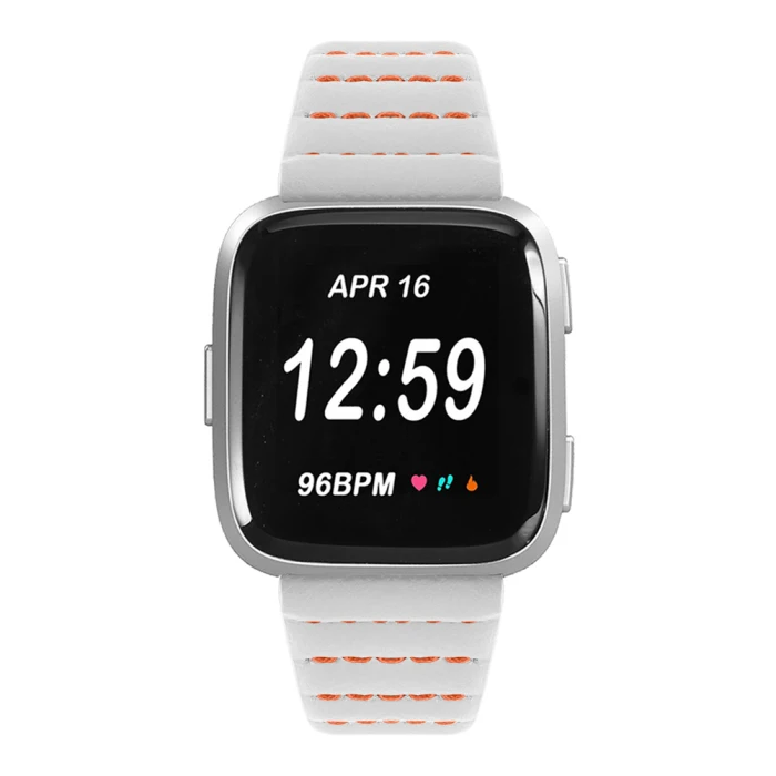 Кожаный ремешок для часов на замену браслет ремень для FitbitVersa Смарт часы VH99