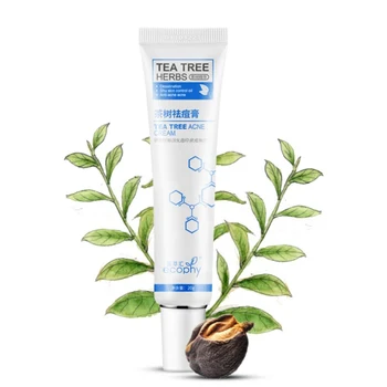 

Oil Control Shrink Pores Acne Scar Remove Skin Care 2019 New Tea Tree Anti-Acne Face Cream