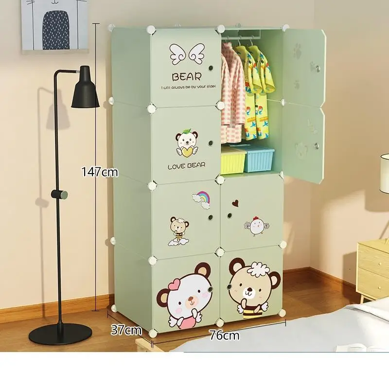 Version P Шкаф для спальни Ropero Armazenamento Szafa Armario Mueble De Dormitorio Guarda Roupa - Цвет: Version P