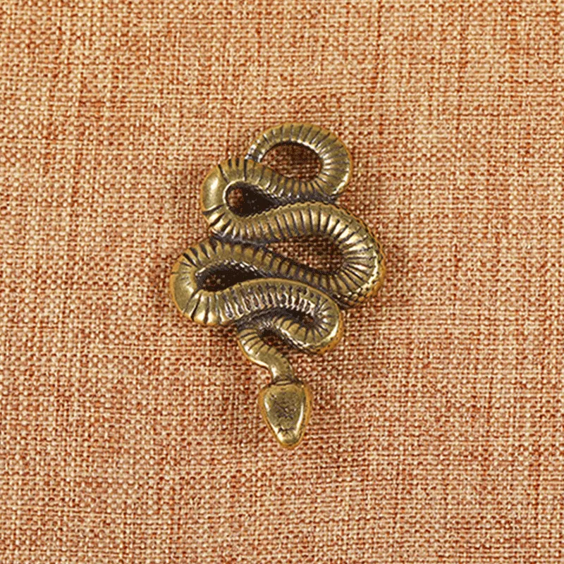 snake pendnat brass (6)