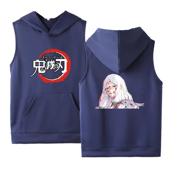 

Demon slayer New Autumn and Winter Men's Knit Cardigan Sweater Coat Short Female Small Shawl Knit Jacket Female Hot Sale