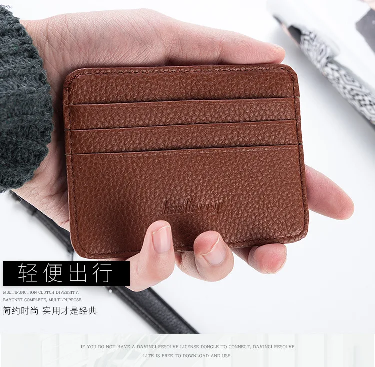 Кошелек из искусственной кожи/держатель ID карты RFID унисекс безопасность кредитные пропуска путешествия Air билетов многофункциональная Мужская упаковка большой емкости