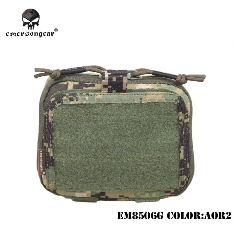 Emerson gear тактическая Многоцелевая сумка для очков и карт и нейлоновый подсумок Военная армейская Молле Боевая Экипировка
