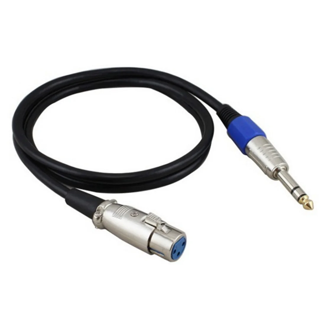 HIFI инструмент 3 Pin Аудио проводной микрофон разъем сбалансированный 6,35 мм штекер XLR Женский стерео мягкие Аксессуары