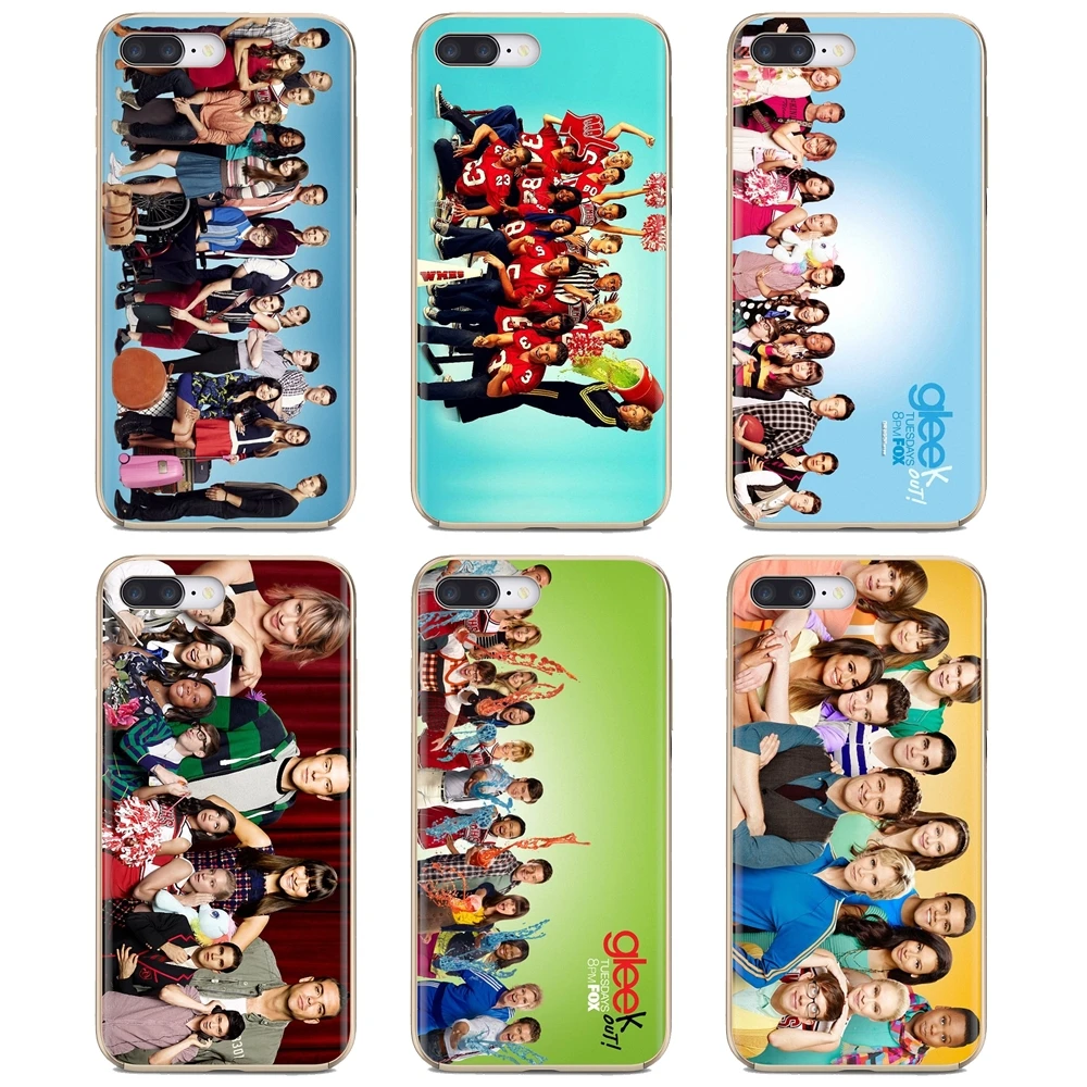 Glee Cast List Gleek alert плакат для телефона мягкий чехол iPhone 11 Pro 4 4S 5 5S SE 5C 6 6S 7 8X10 XR XS Plus Max iPod