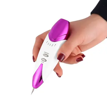 

Mole Removal Pen Portable Professional Tattoo Spot Freckle Remover Beauty Device With Replaceable Needles and Testing Lamp