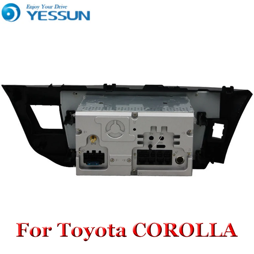 Android 9 автомобильный мультимедийный плеер 2 din автомагнитола для toyota corolla Lewin 2013 Навигация стерео головное устройство