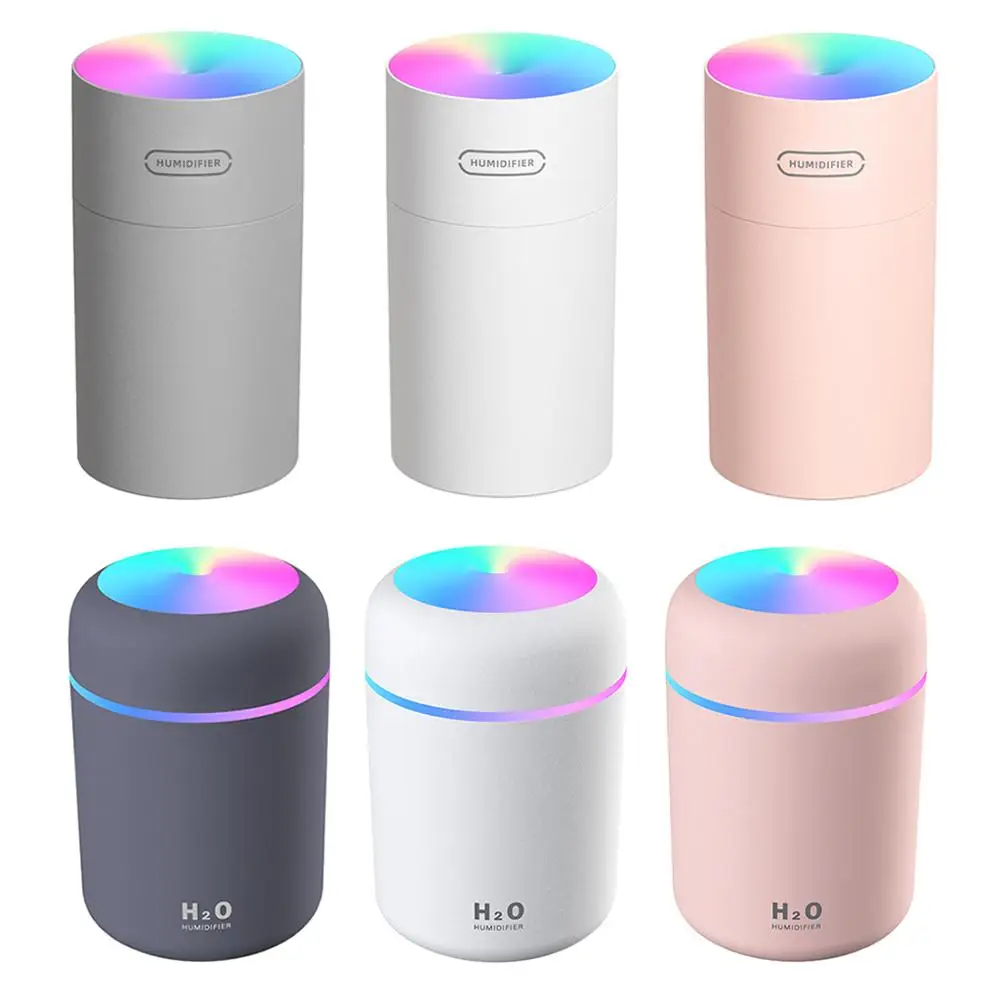 270mlUSBAirHumidifierUltrasonicAromaDiffuserCarHomeMistMaker