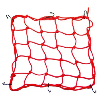 

Motorcycle Helmet Net Pocket Elastic Rope Motorcycle Modified Parts Fuel Tank Net Three-Strand Side Net