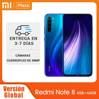 

Global Version Xiaomi Redmi Note 8 4GB 64GB 48MP Quad Camera Smartphone Snapdragon 665 Octa Core 6.3" FHD Screen 4000mAh