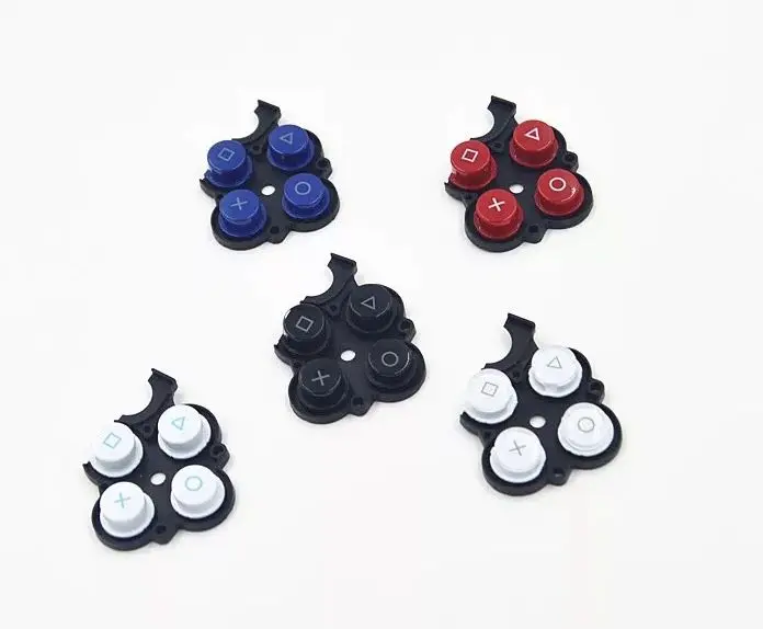 

100 шт./партия, резиновые кнопки для консоли Psp 2000 Slim