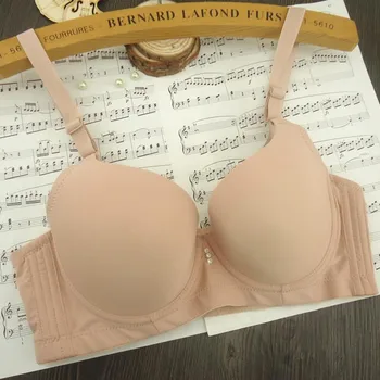 

Women Lingerie Push Up Bra Bras Adjustable Black Brassiere Seamless Sexy Women Bra NS