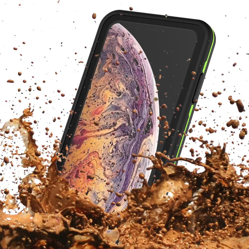 Горячая применимый iPhone MAX водонепроницаемый чехол для телефона 360 градусов водонепроницаемый ударопрочный 6,5 дюймов чехол для телефона